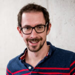 Portrait of author Chris Boddington